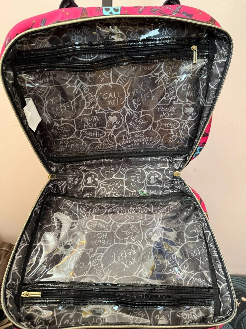 Betsey Johnson Sugar Skull Handbag